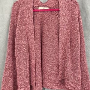 LOFT Pink Cardigan